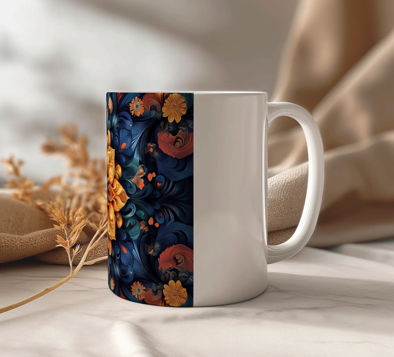 Radiance in Full Bloom tazza in ceramica da Artful Bloom