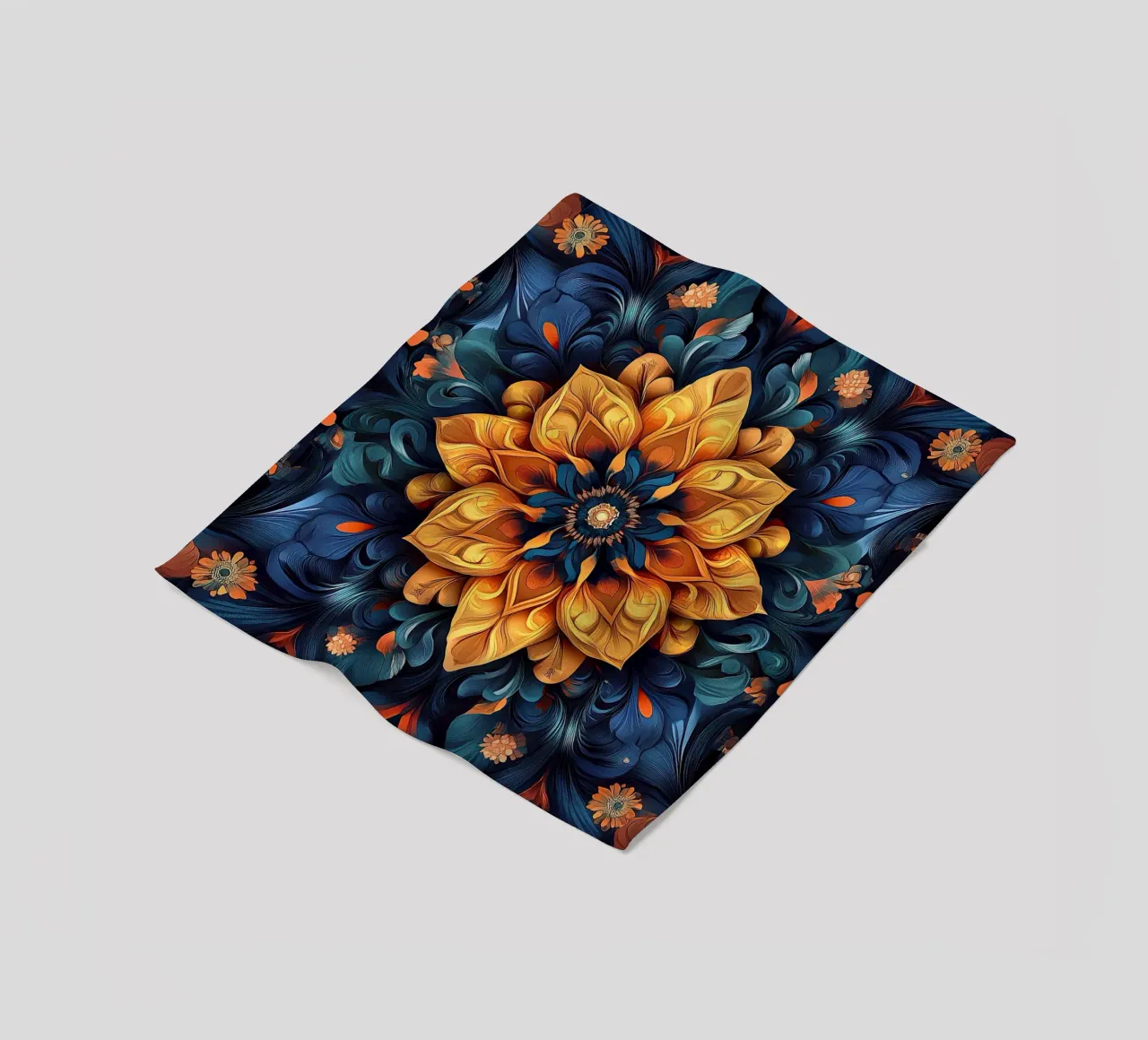 Radiance in Full Bloom manta de franela de Artful Bloom
