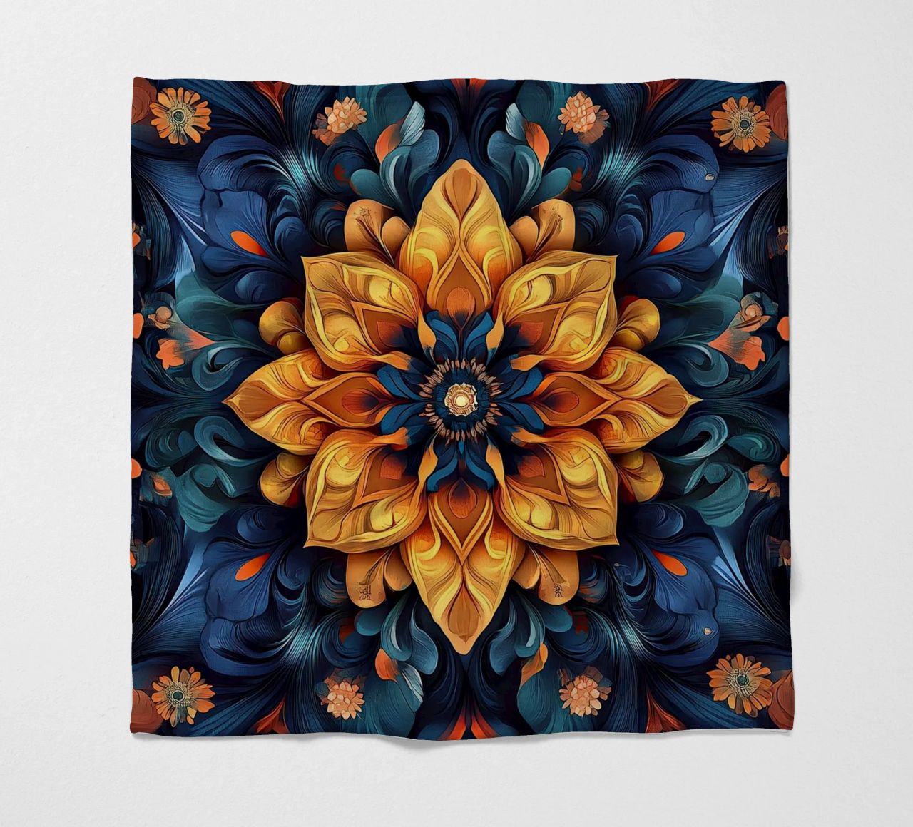 Radiance in Full Bloom coperta in pile da Artful Bloom