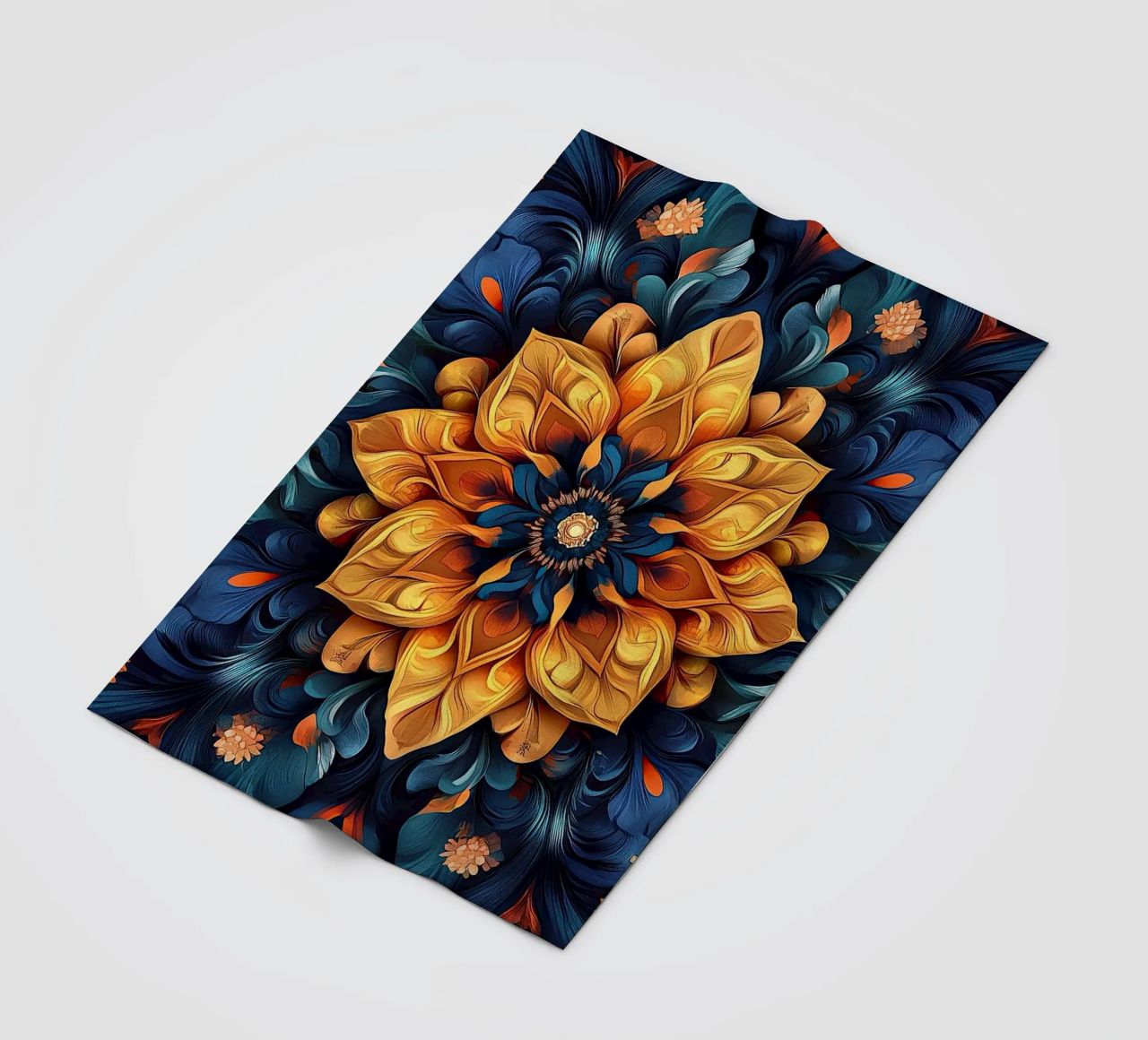Radiance in Full Bloom coperta in pile da Artful Bloom