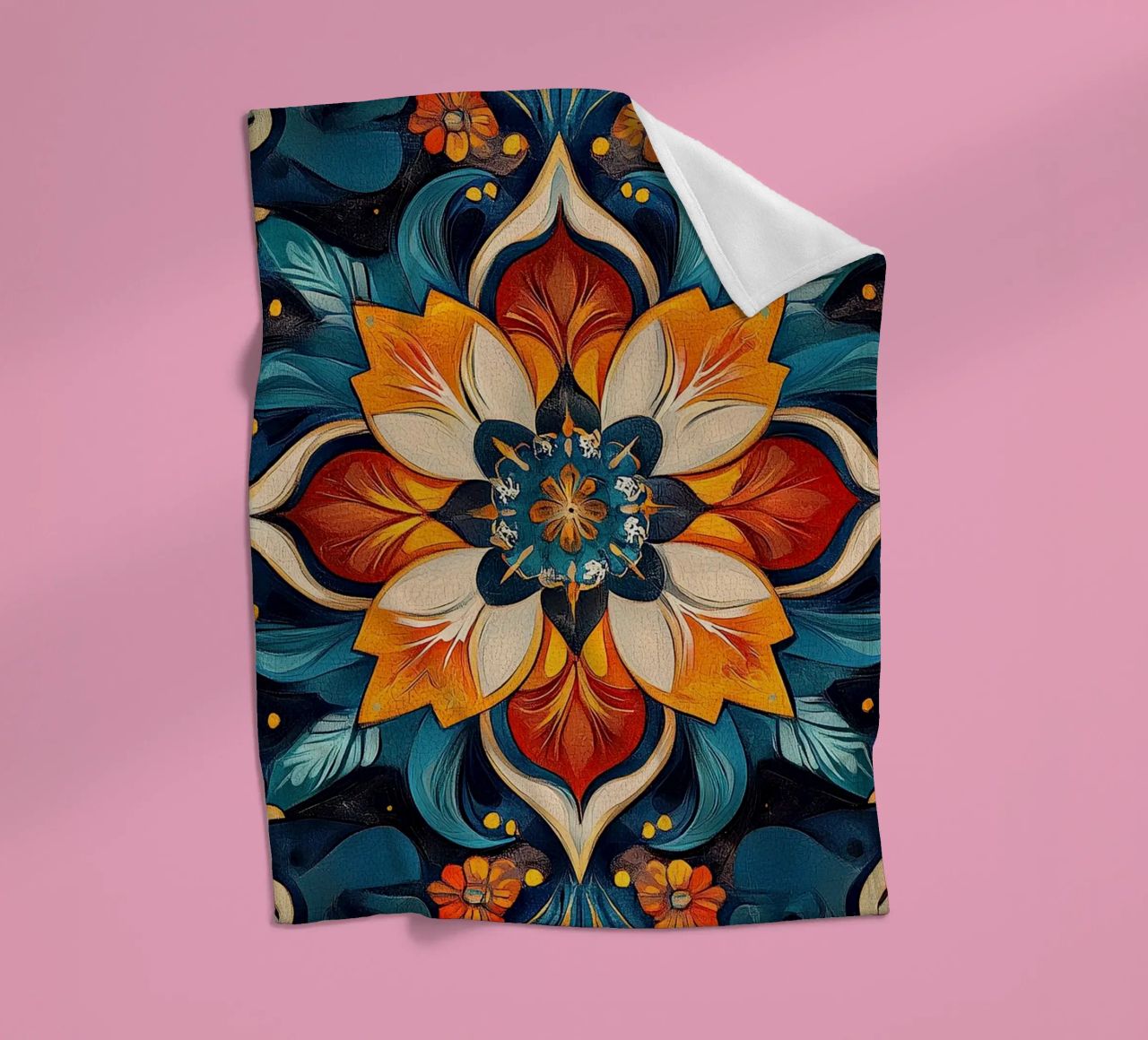 Wild Blooms Unbound coperta in pile da Artful Bloom