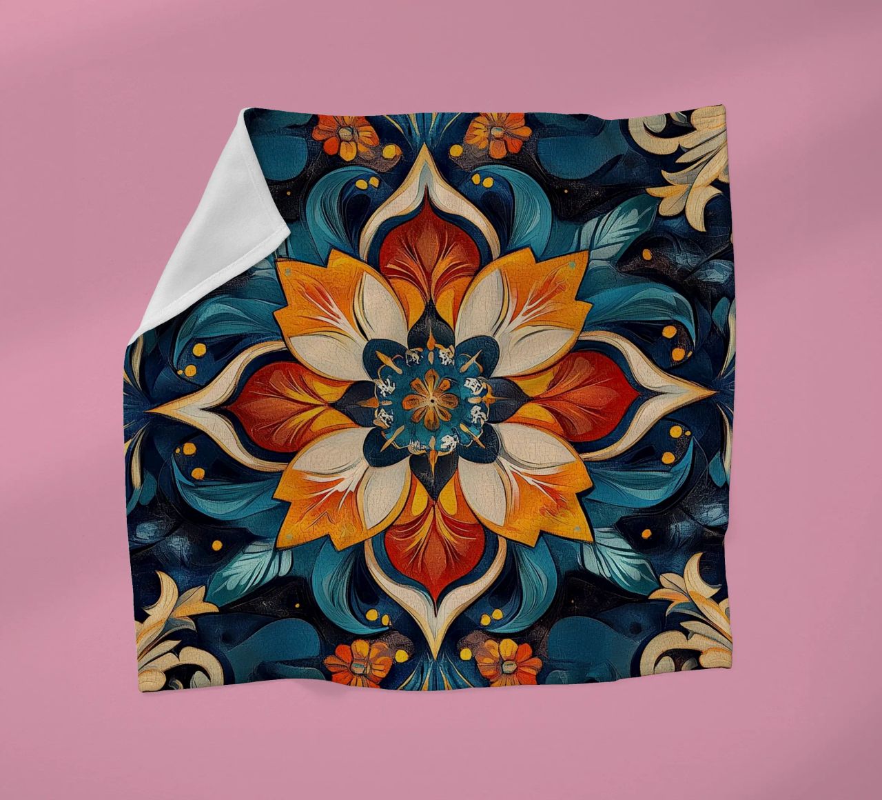 Wild Blooms Unbound coperta in pile da Artful Bloom