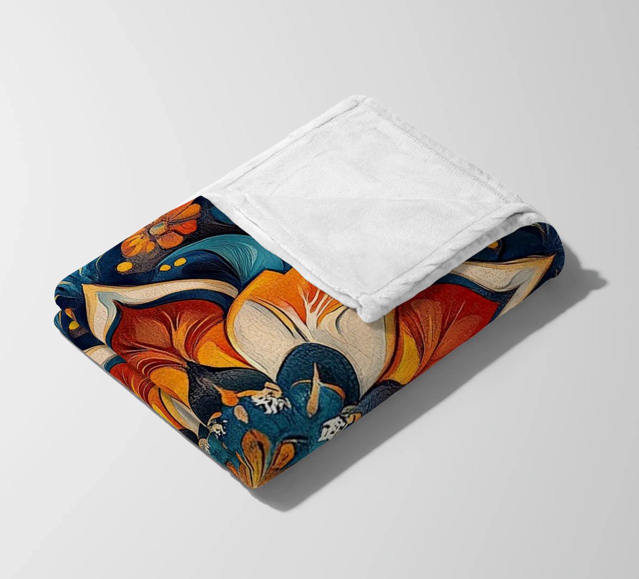 Wild Blooms Unbound coperta in pile da Artful Bloom