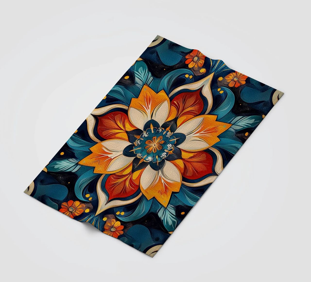Wild Blooms Unbound coperta in pile da Artful Bloom