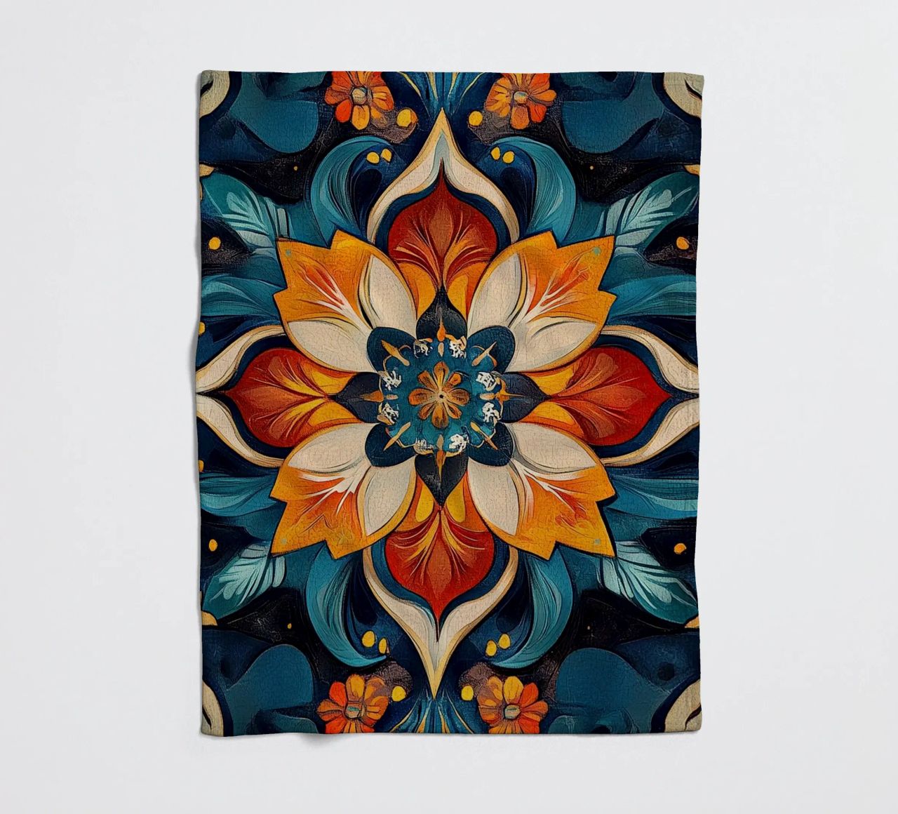 Wild Blooms Unbound coperta in pile da Artful Bloom