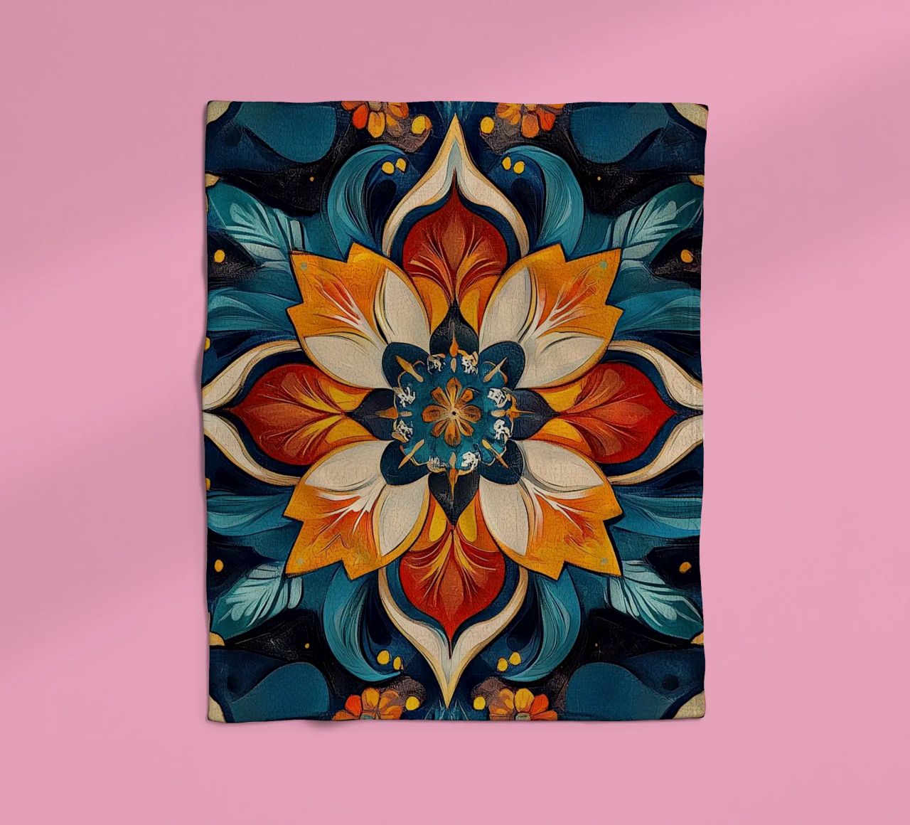 Wild Blooms Unbound coperta in pile da Artful Bloom