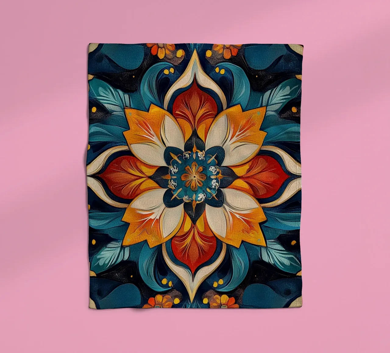 Wild Blooms Unbound coperta in pile da Artful Bloom
