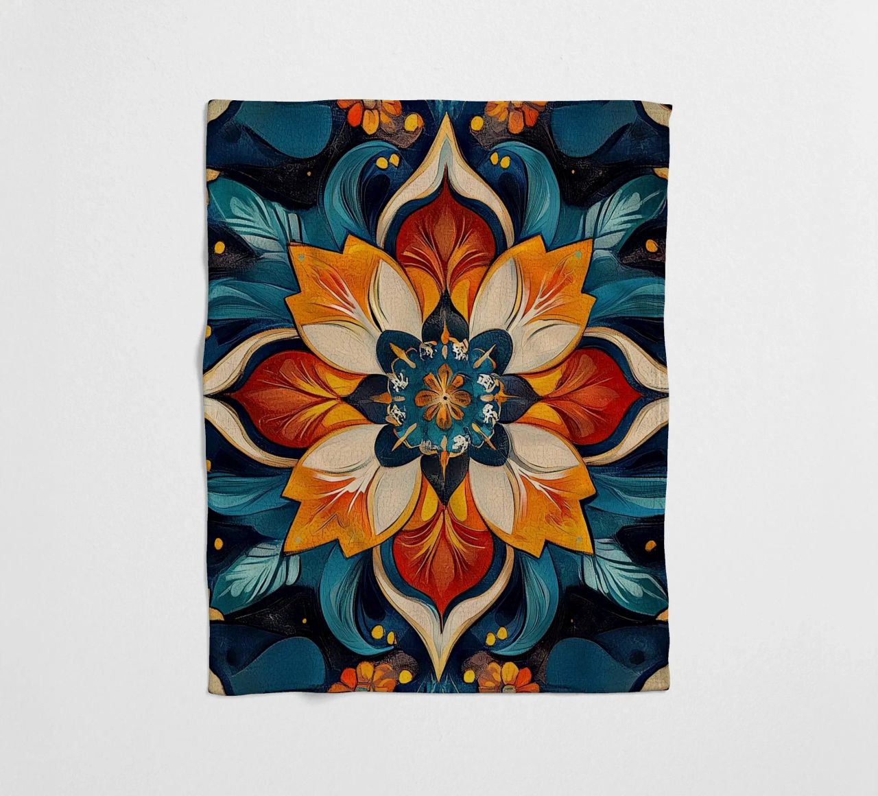 Wild Blooms Unbound coperta in pile da Artful Bloom