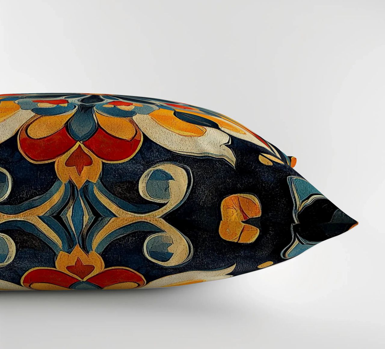 A Canvas of Blossoms decorative cushion by Artful Bloom