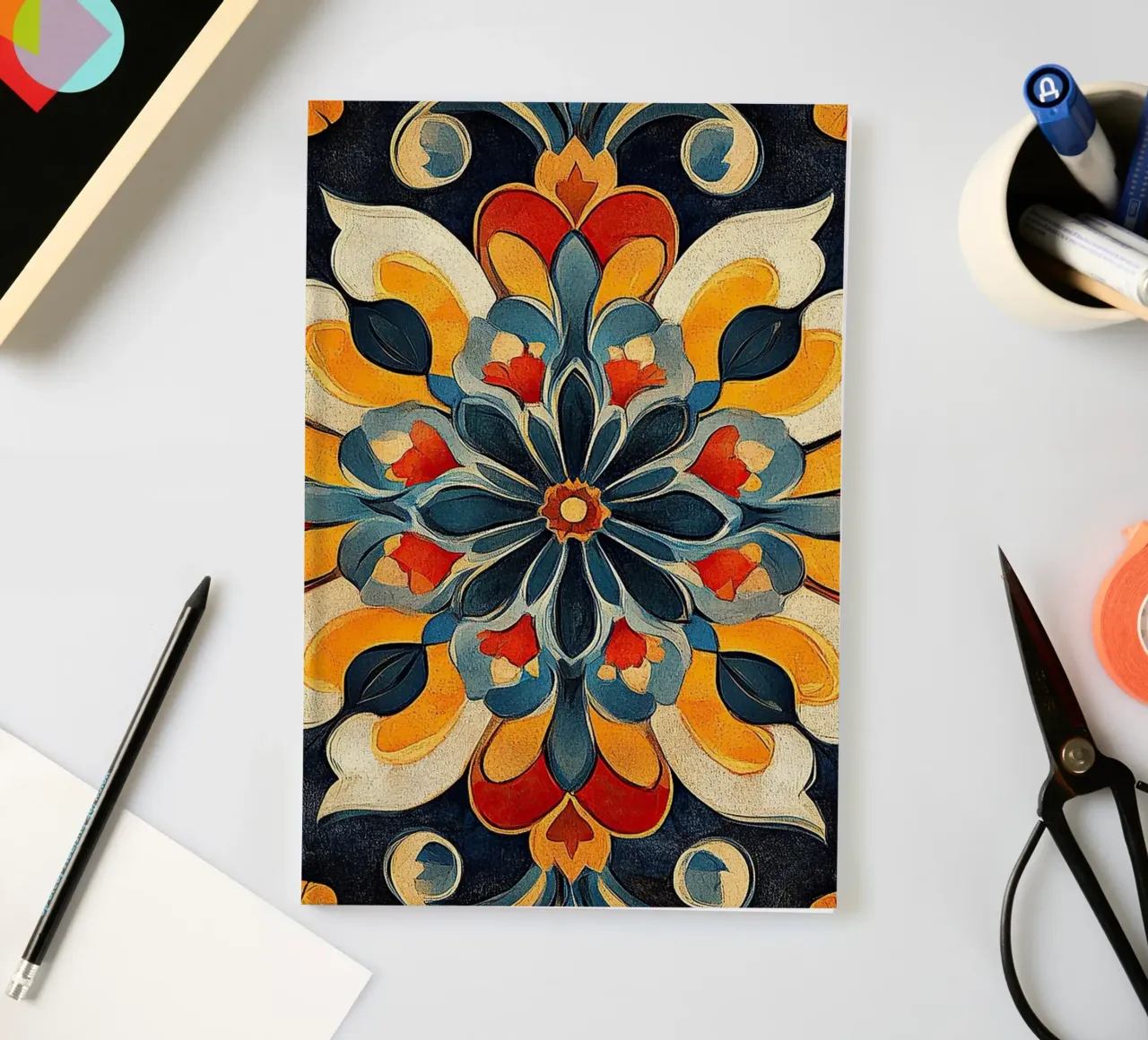 A Canvas of Blossoms Notizbuch von Artful Bloom