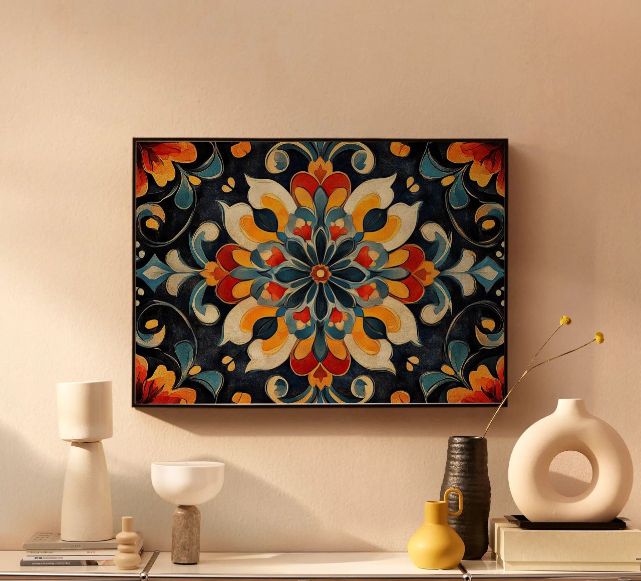 A Canvas of Blossoms metacrilato de Artful Bloom