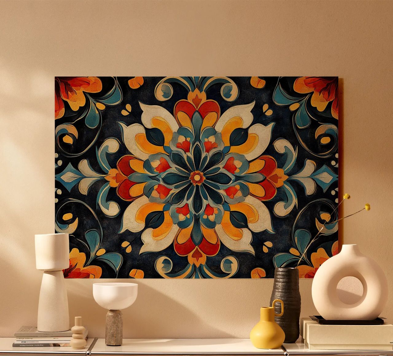 A Canvas of Blossoms metacrilato de Artful Bloom