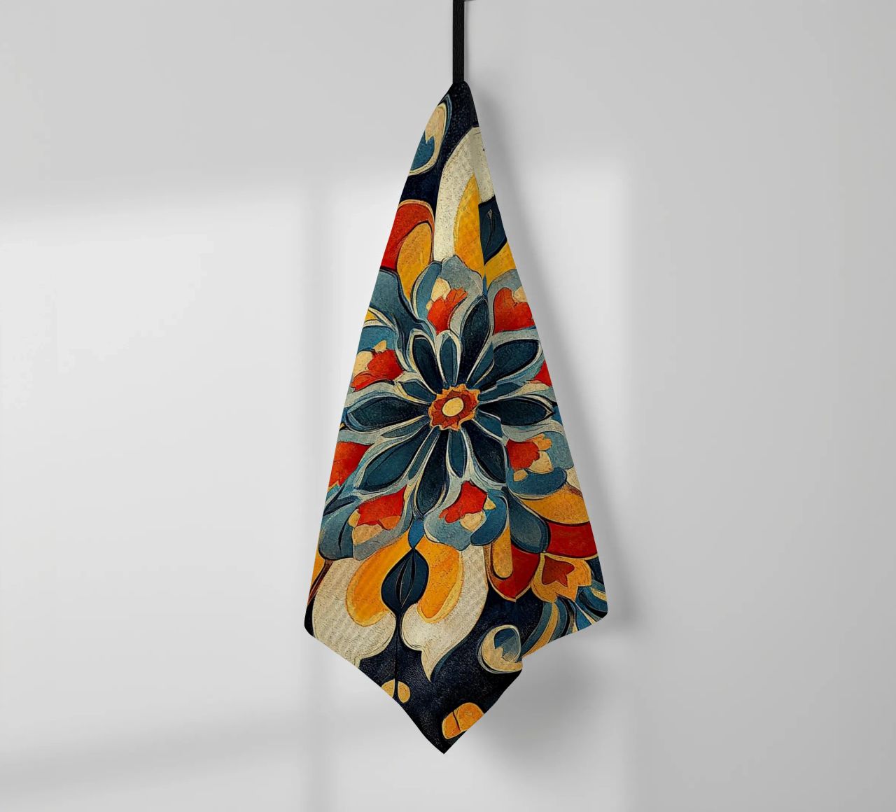 A Canvas of Blossoms paño de cocina de Artful Bloom