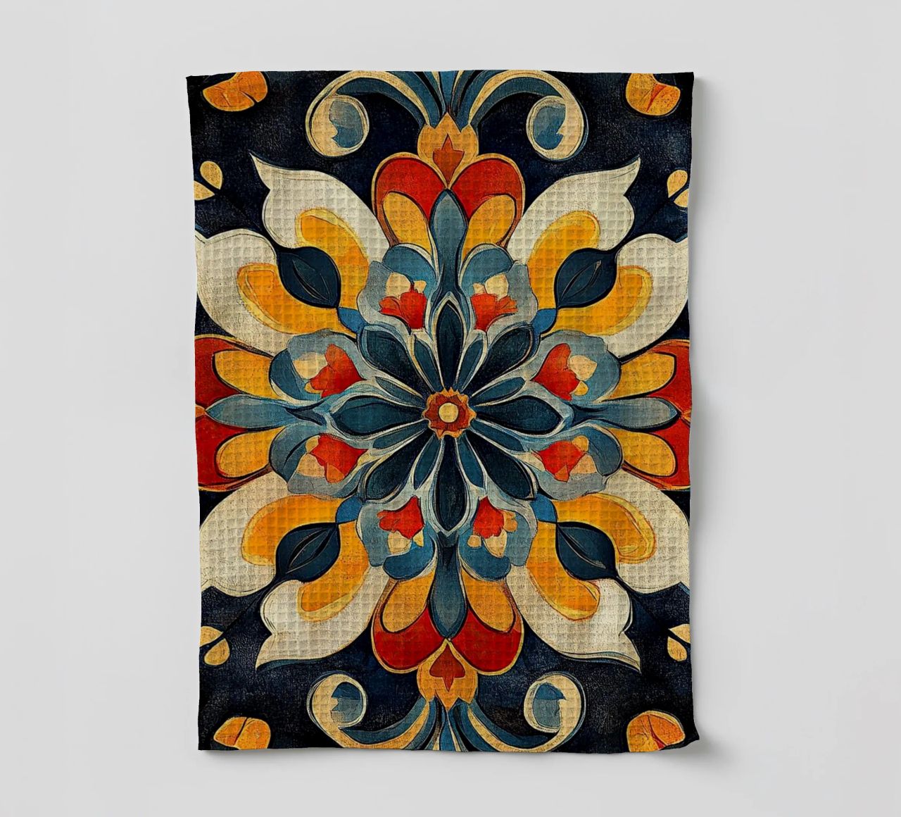 A Canvas of Blossoms paño de cocina de Artful Bloom