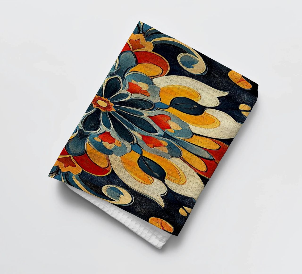 A Canvas of Blossoms paño de cocina de Artful Bloom