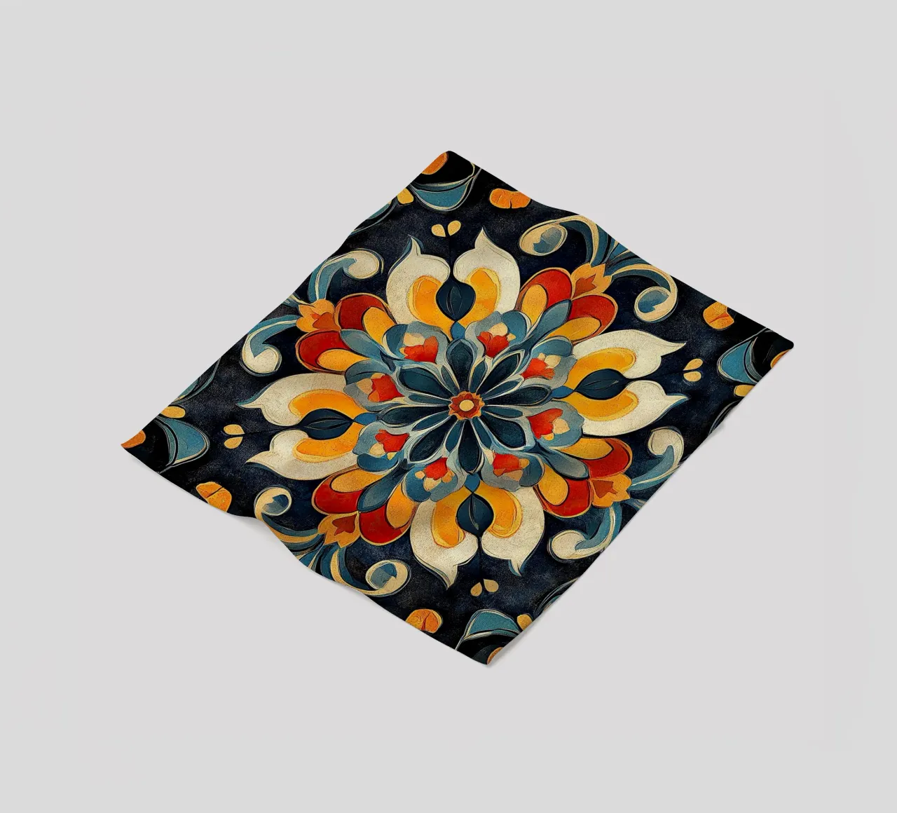 A Canvas of Blossoms coperta in pile da Artful Bloom
