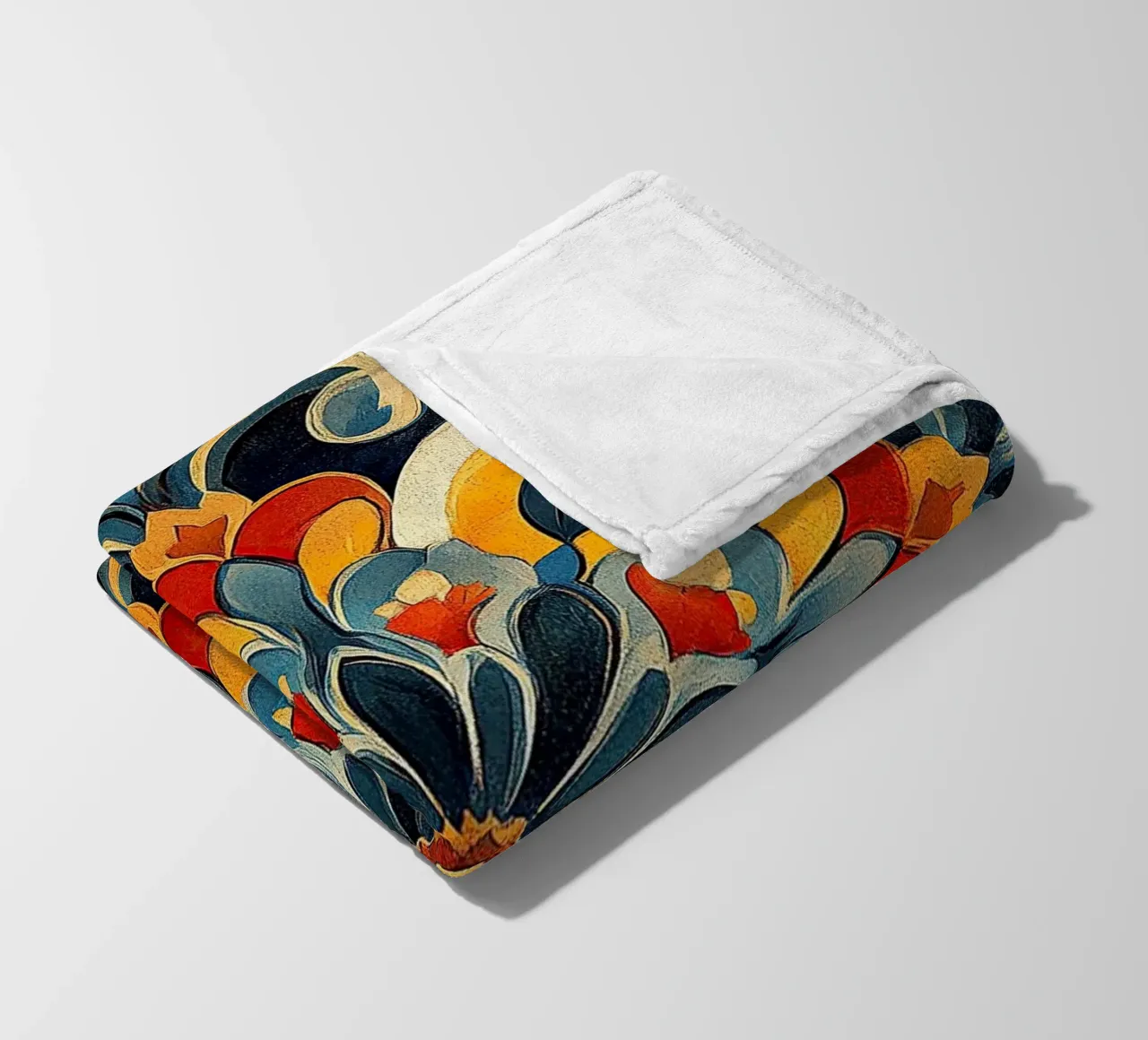 A Canvas of Blossoms coperta in pile da Artful Bloom