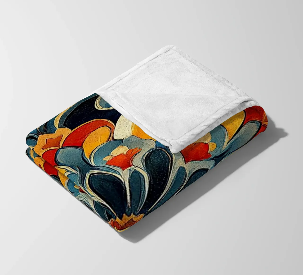 A Canvas of Blossoms coperta in pile da Artful Bloom