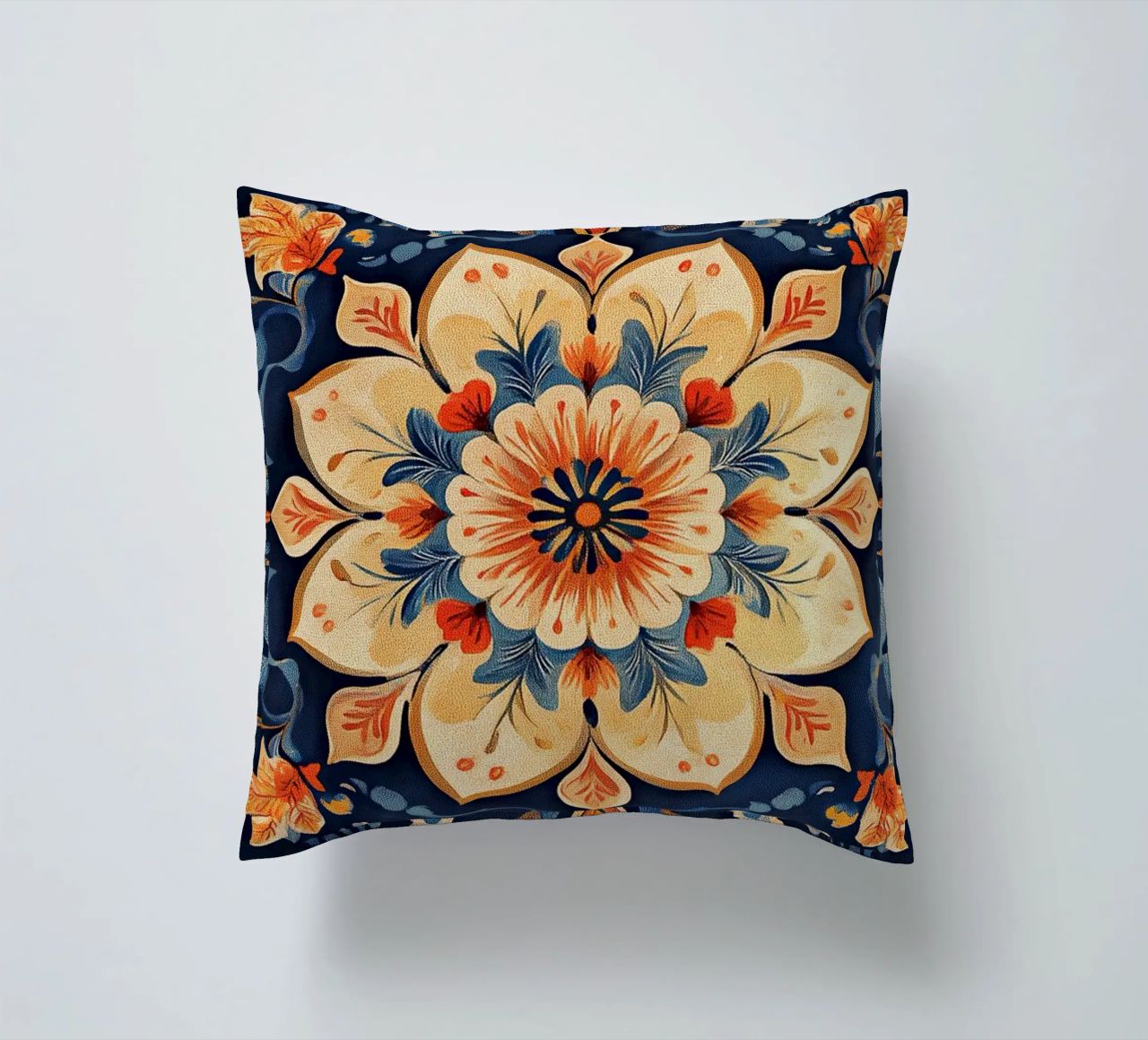 Serenity Among the Flowers coussin de Artful Bloom