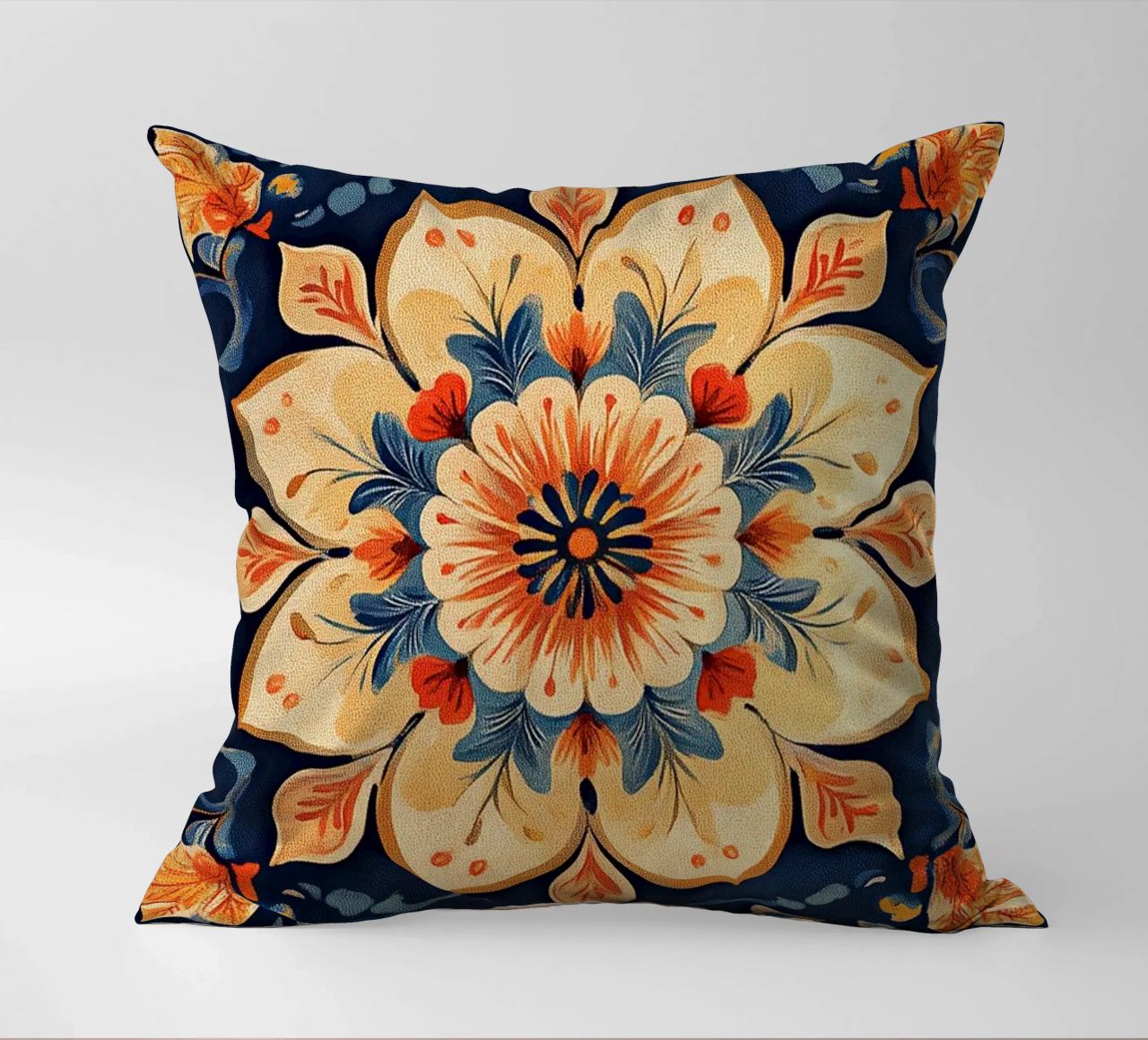 Serenity Among the Flowers coussin de Artful Bloom