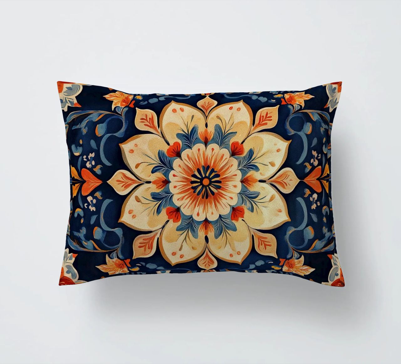 Serenity Among the Flowers coussin de Artful Bloom