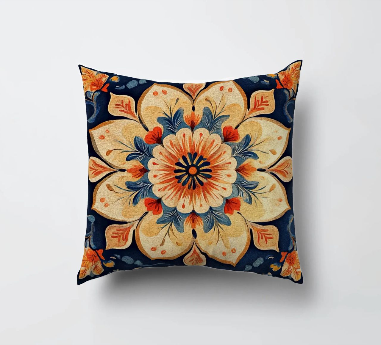 Serenity Among the Flowers coussin de Artful Bloom