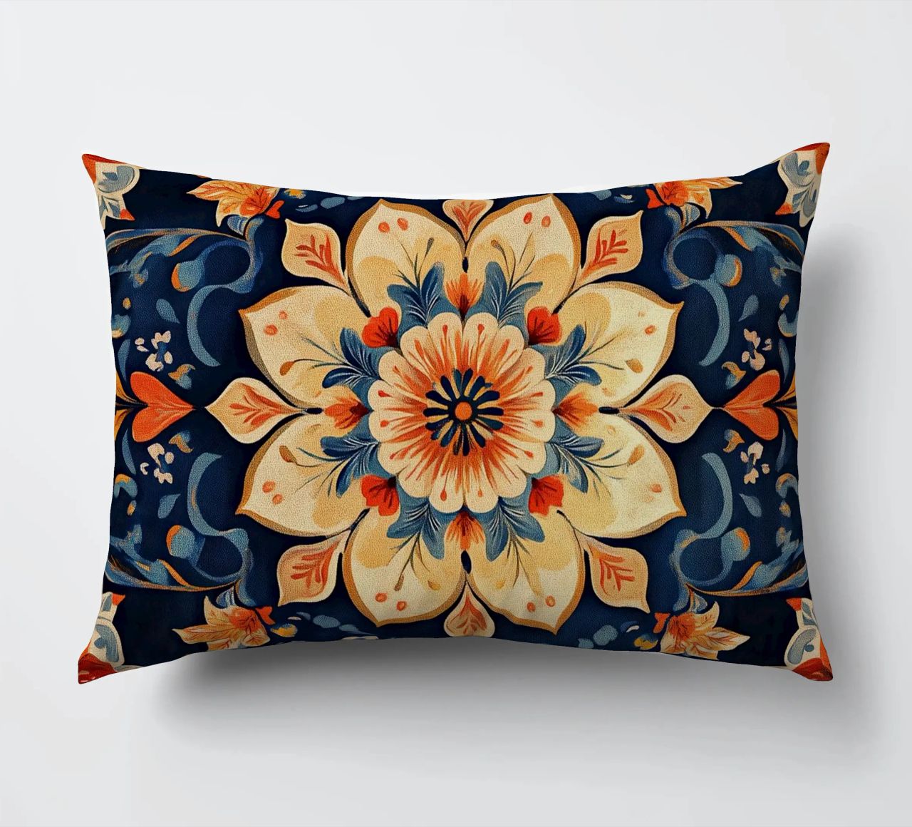 Serenity Among the Flowers coussin de Artful Bloom