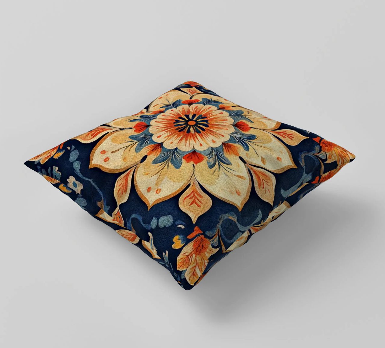 Serenity Among the Flowers coussin de Artful Bloom