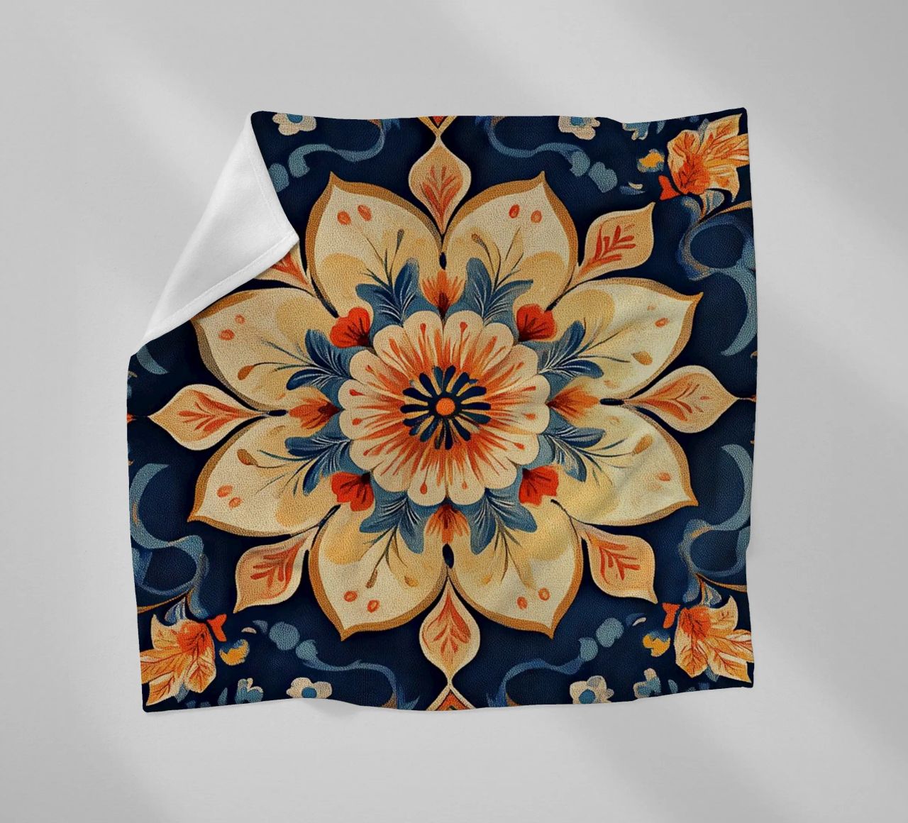 Serenity Among the Flowers coperta in pile da Artful Bloom