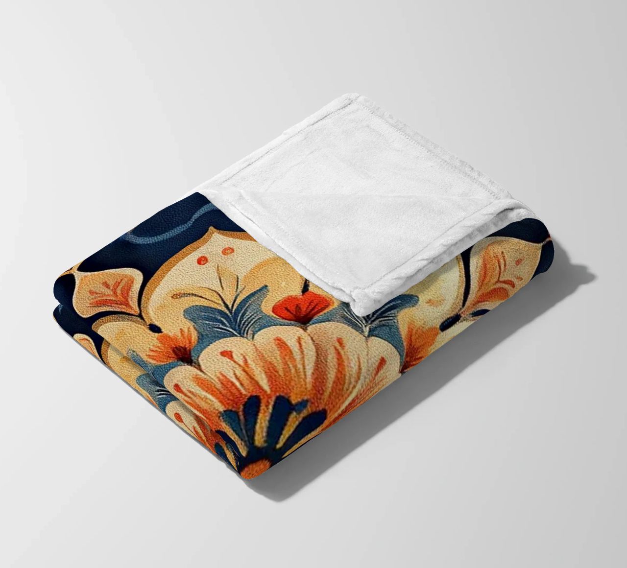 Serenity Among the Flowers coperta in pile da Artful Bloom