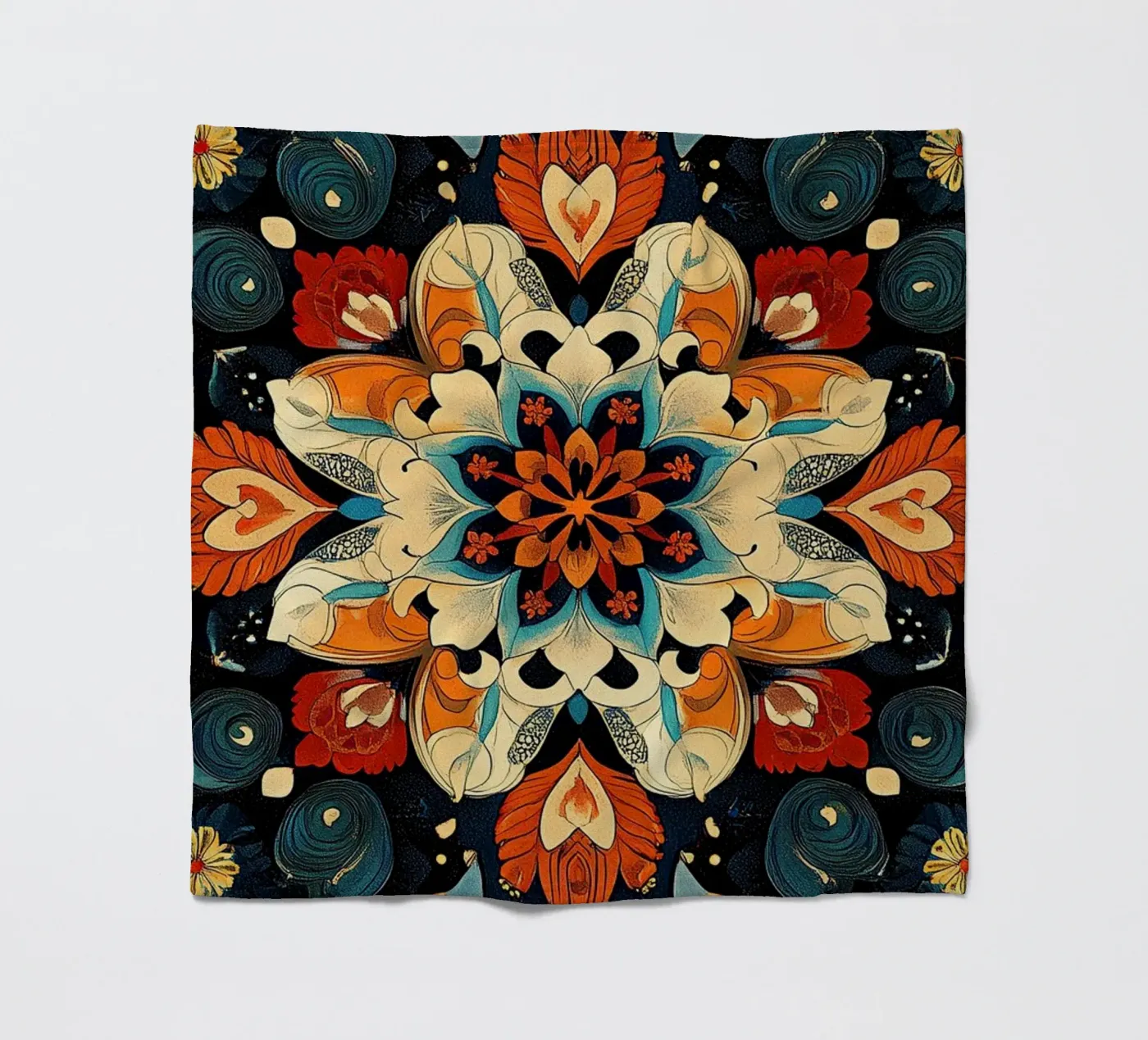 Bloomlight Harmony fleece blanket by Artful Bloom