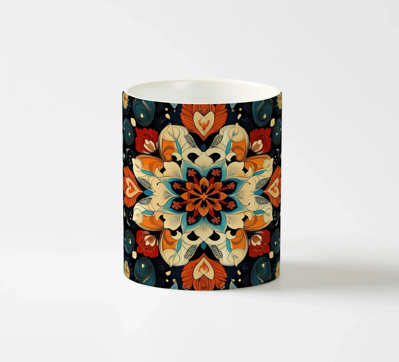 Bloomlight Harmony ceramic mug by Artful Bloom