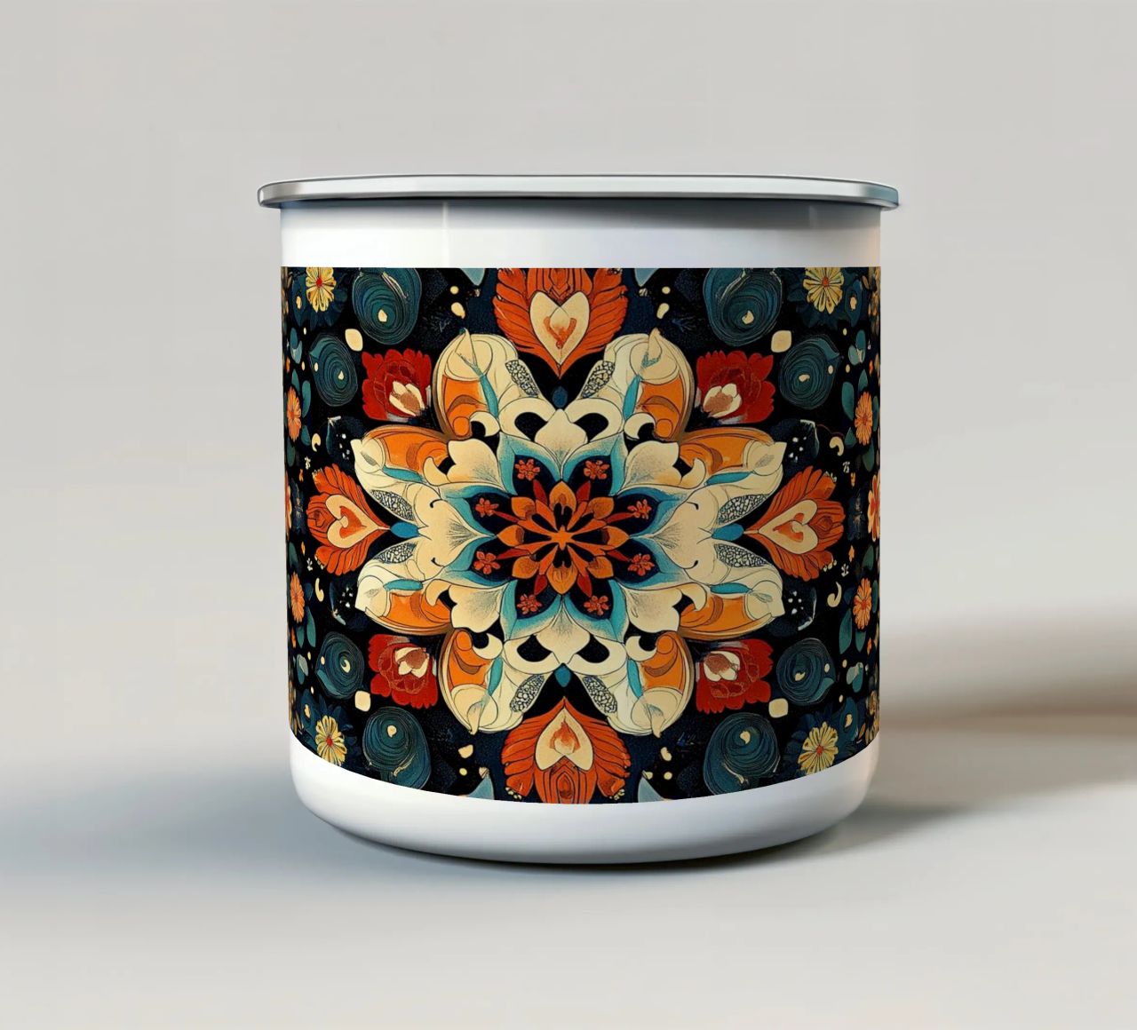 Bloomlight Harmony tazza in smalto da Artful Bloom