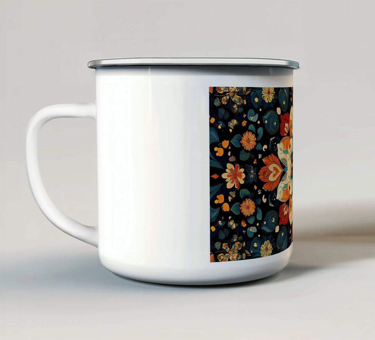 Bloomlight Harmony tazza in smalto da Artful Bloom