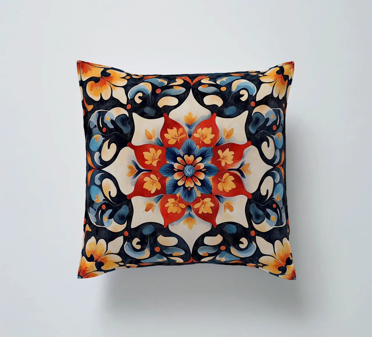 Vibrant Fields Forever cuscino da Artful Bloom