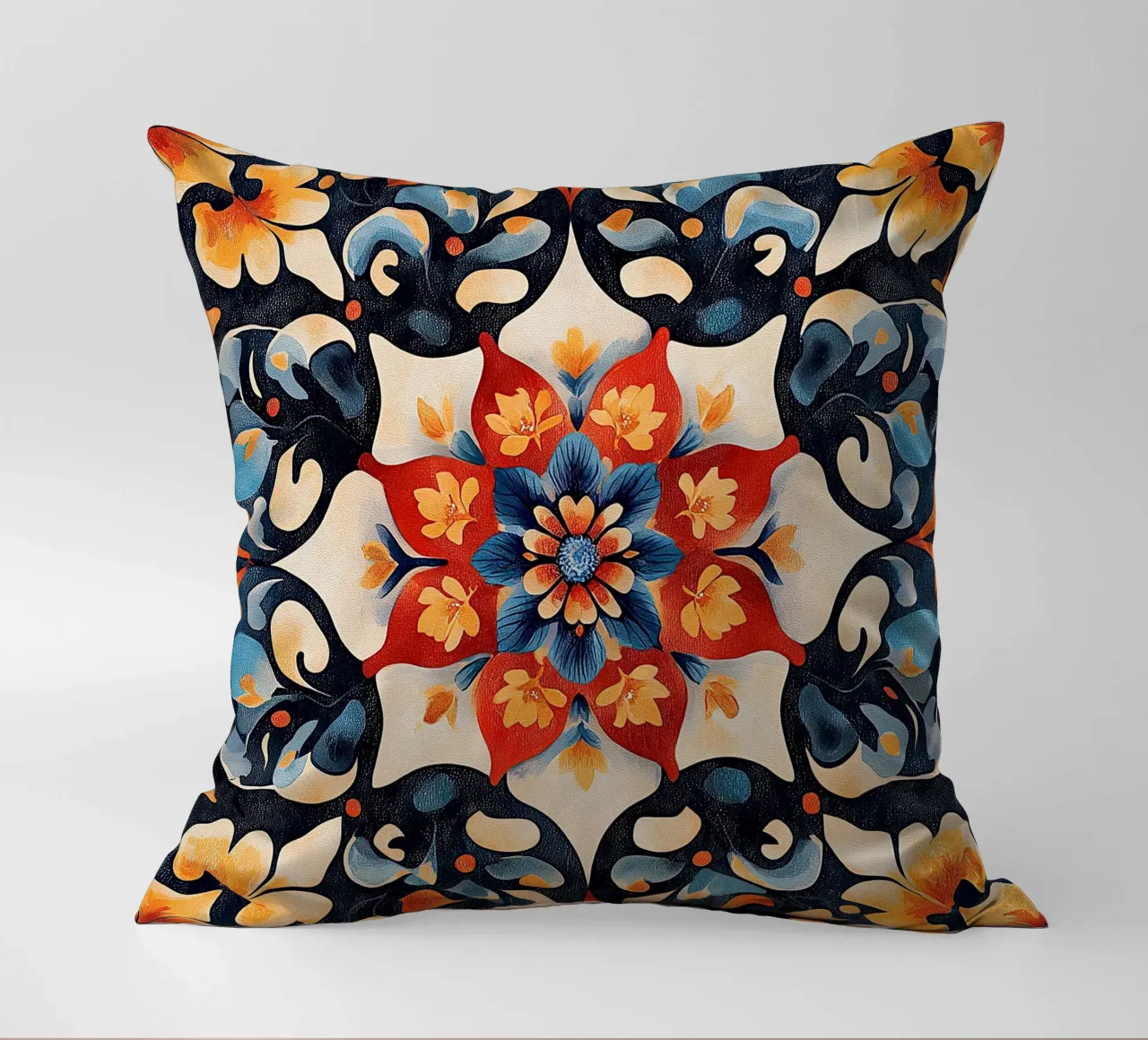 Vibrant Fields Forever cuscino da Artful Bloom