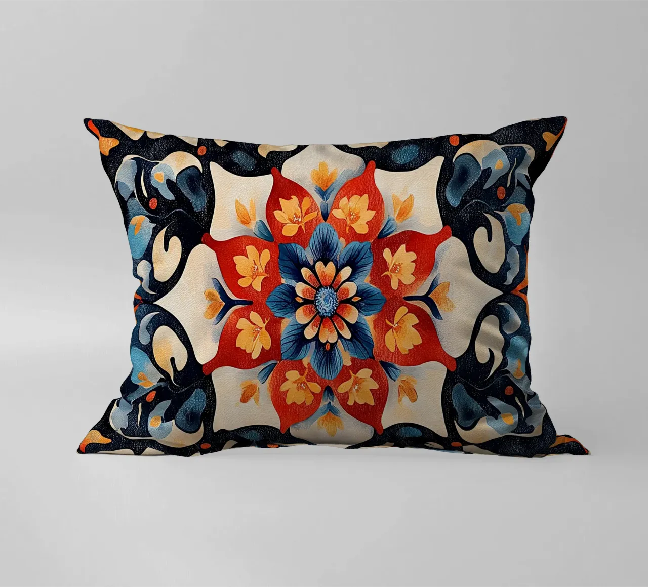 Vibrant Fields Forever cuscino da Artful Bloom