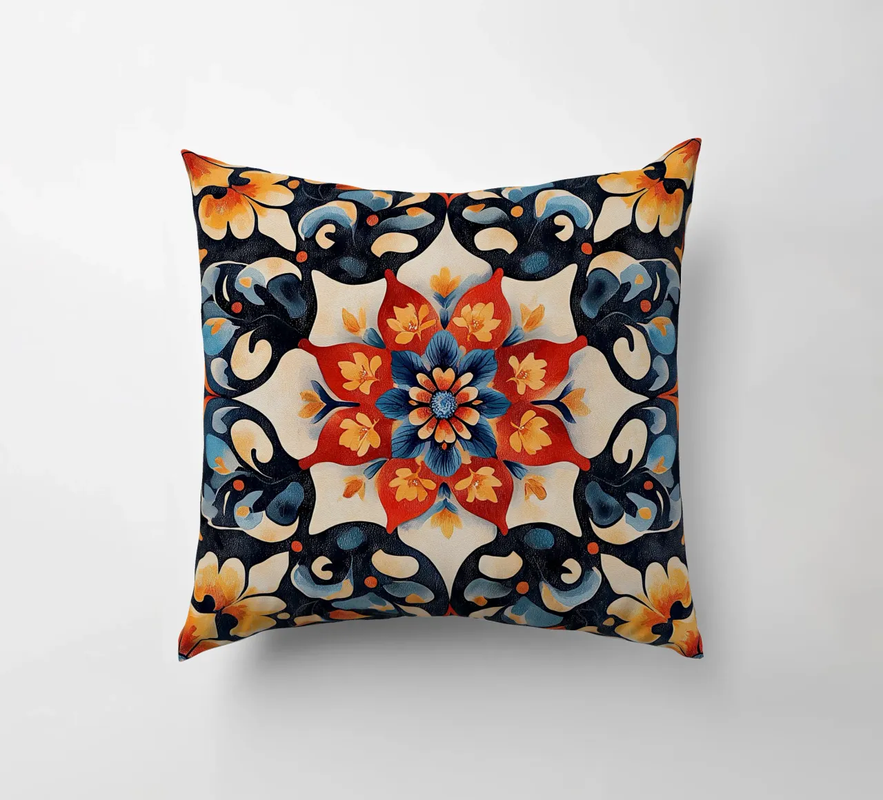 Vibrant Fields Forever cuscino da Artful Bloom