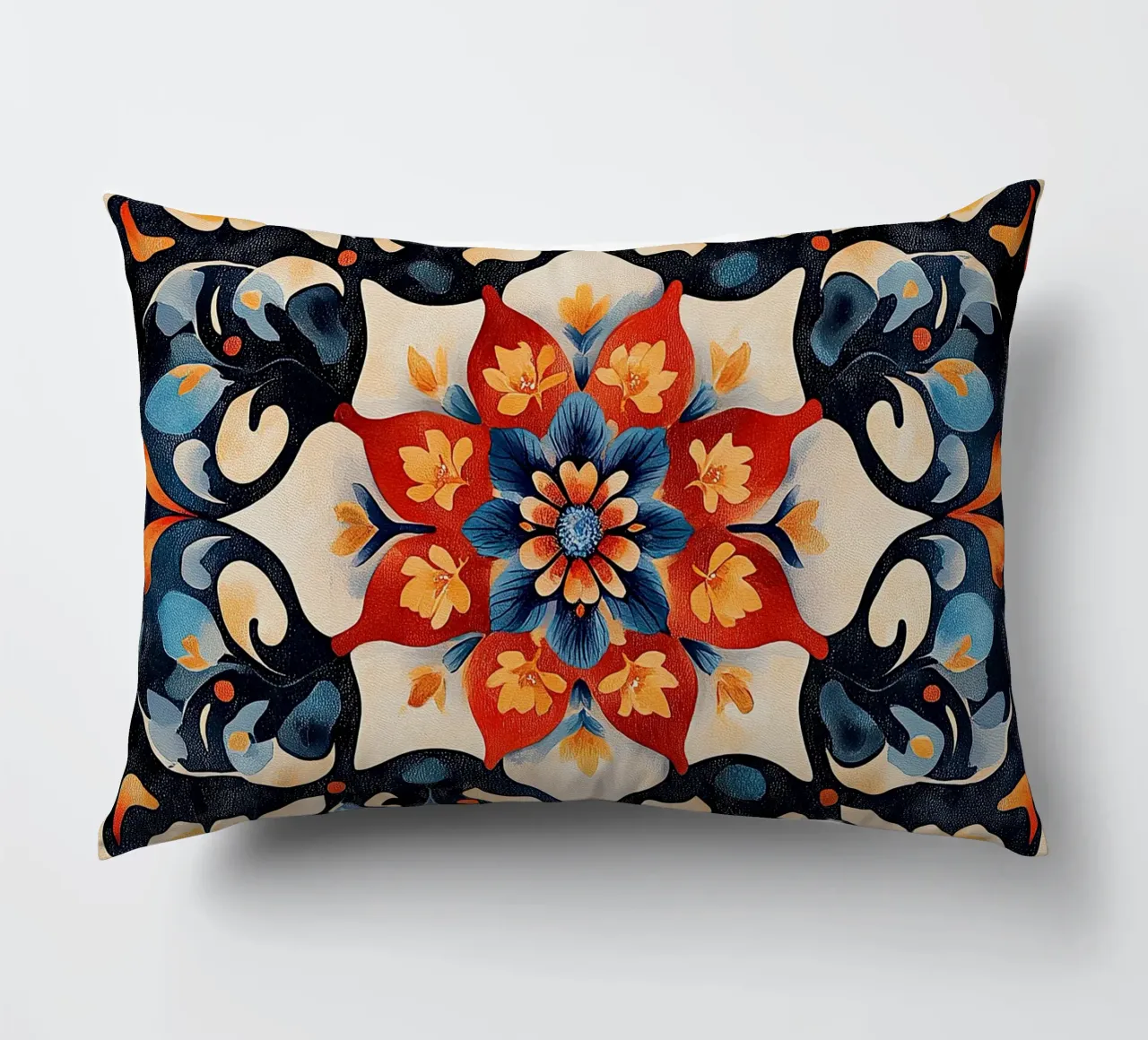 Vibrant Fields Forever cuscino da Artful Bloom