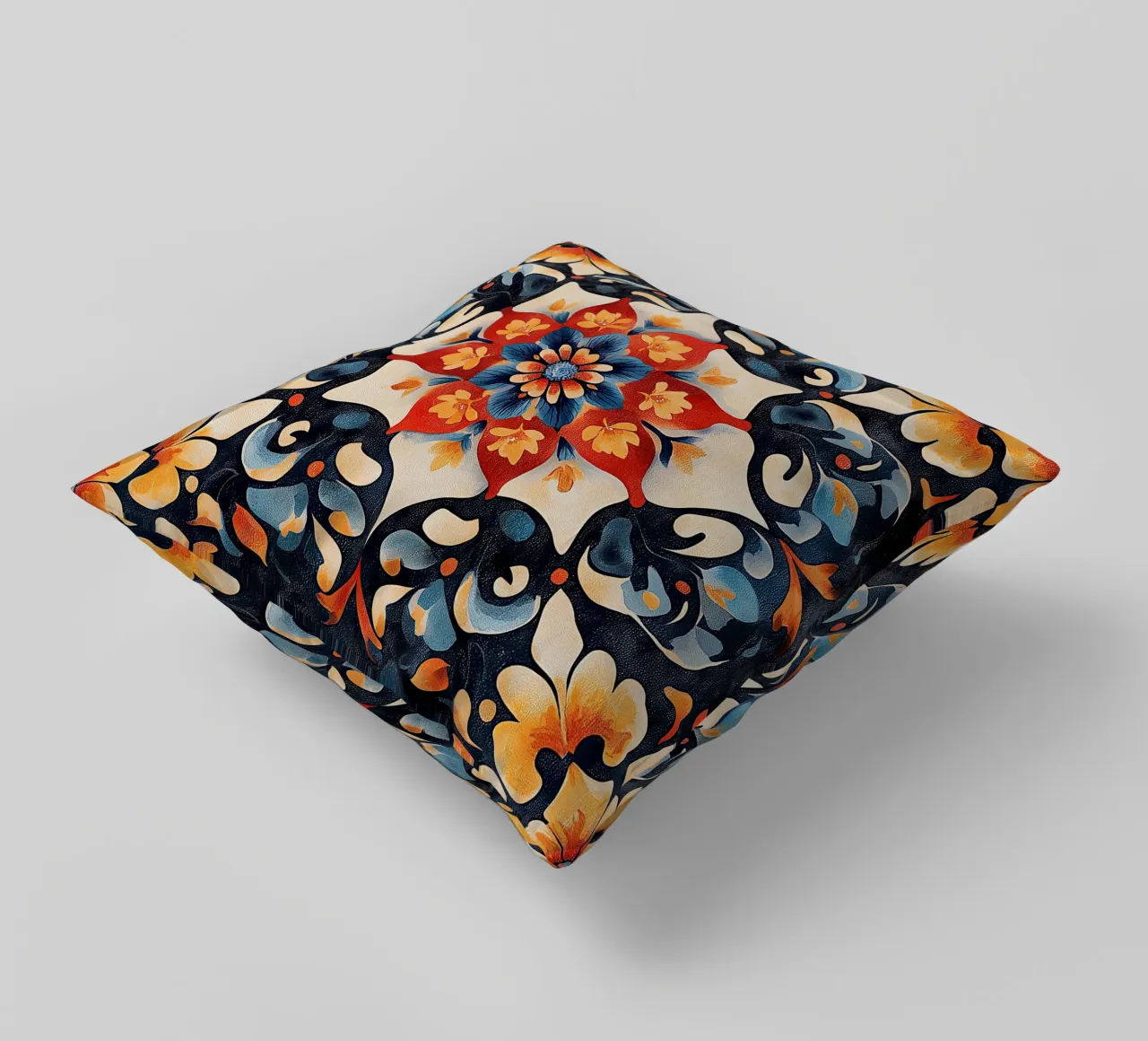 Vibrant Fields Forever cuscino da Artful Bloom