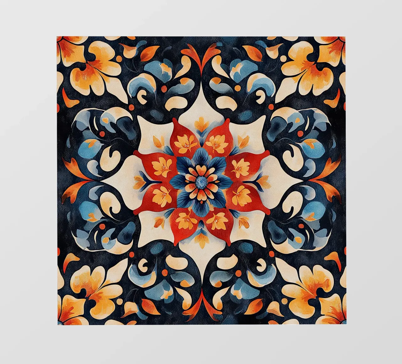 Vibrant Fields Forever telo in pvc da Artful Bloom