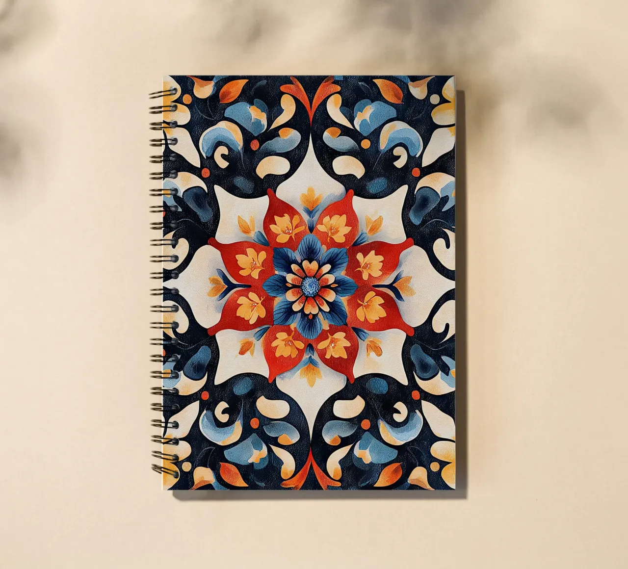 Vibrant Fields Forever spiral notebook by Artful Bloom