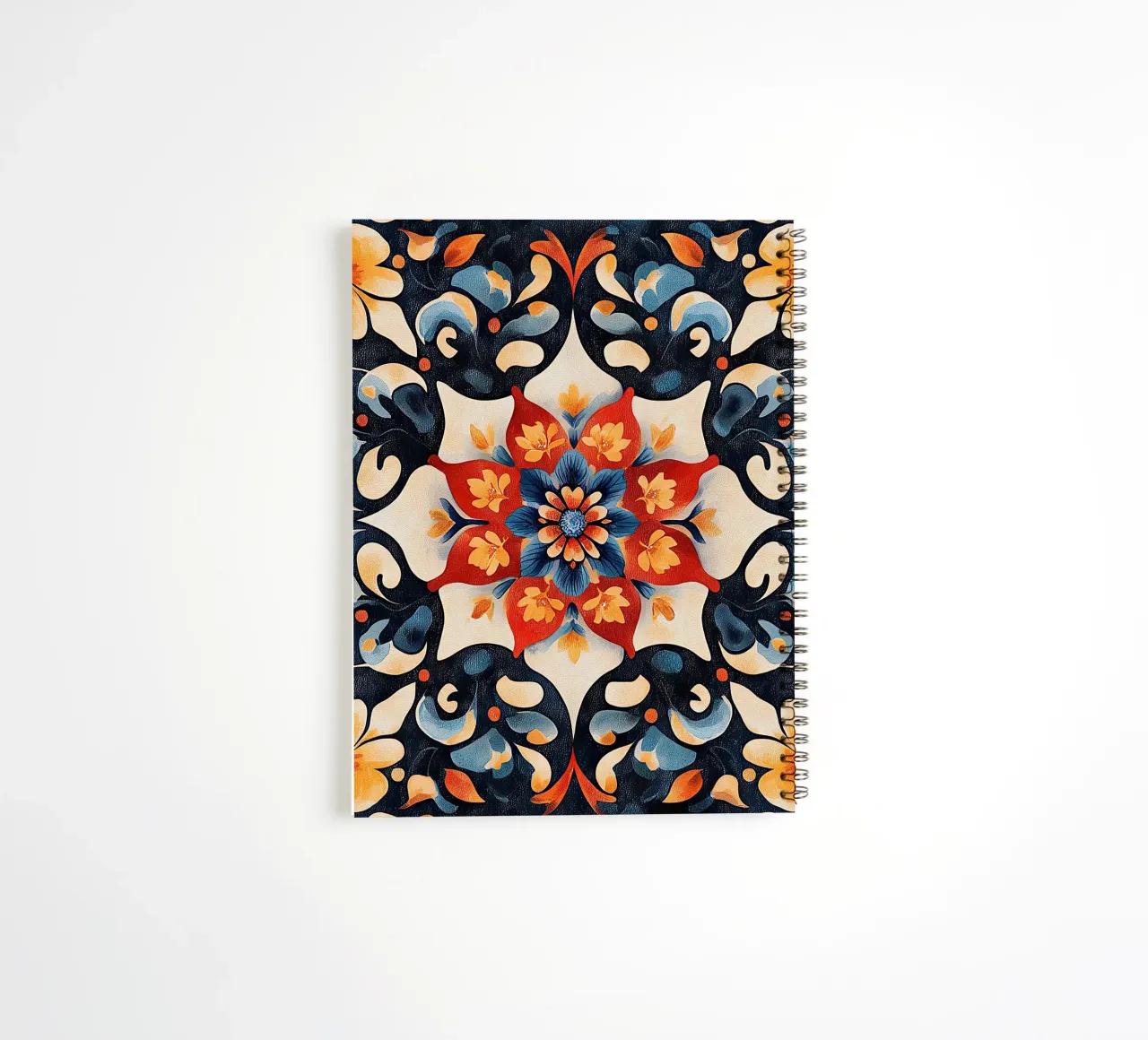 Vibrant Fields Forever spiral notebook by Artful Bloom