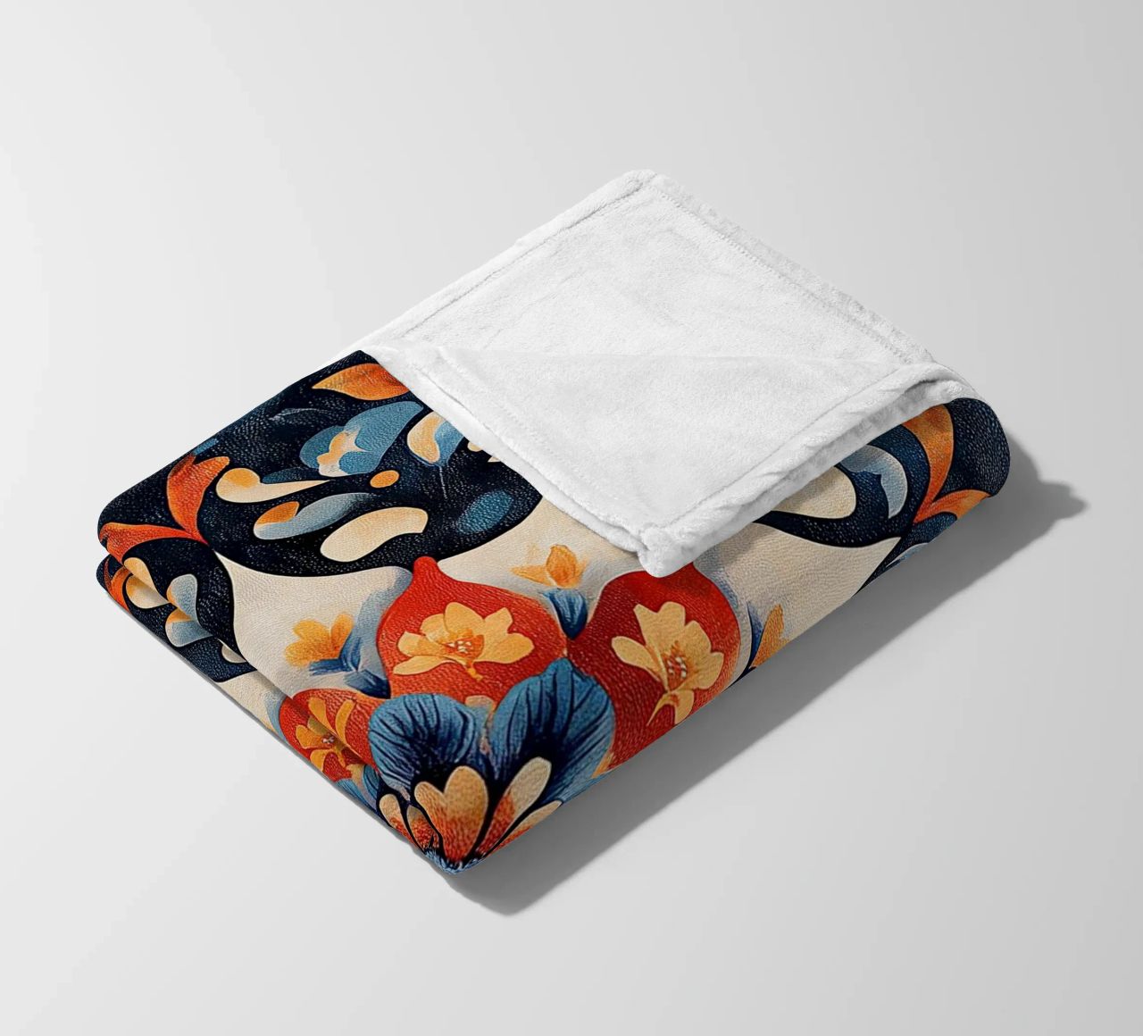 Vibrant Fields Forever coperta in pile da Artful Bloom