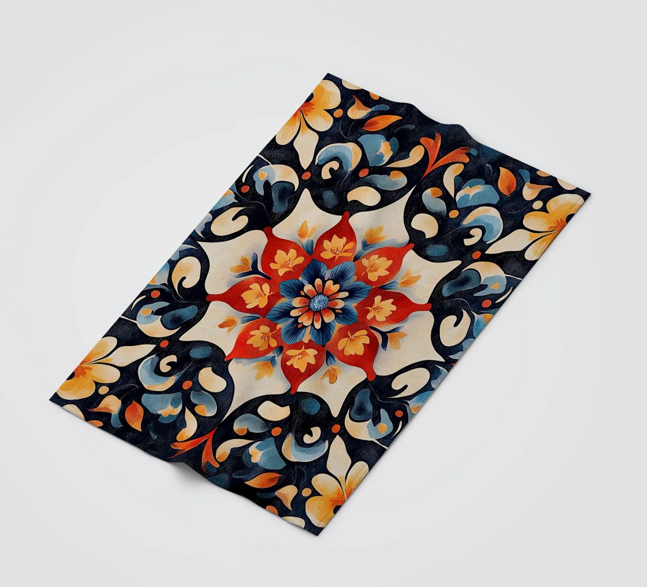 Vibrant Fields Forever coperta in pile da Artful Bloom