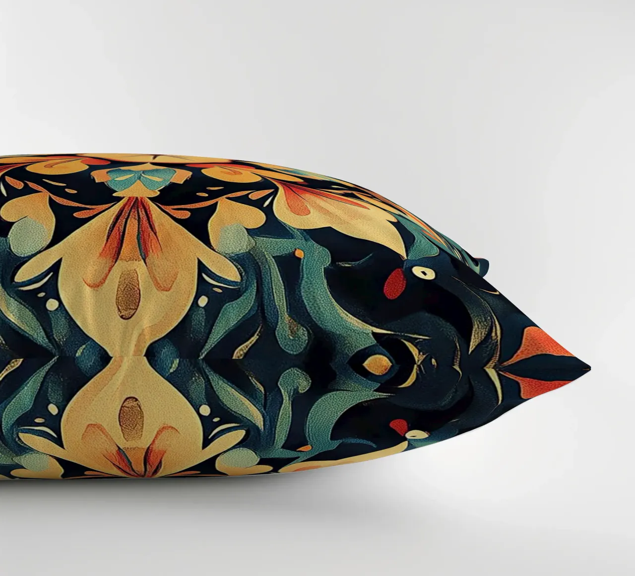 Garden of Infinite Hues cuscino da Artful Bloom