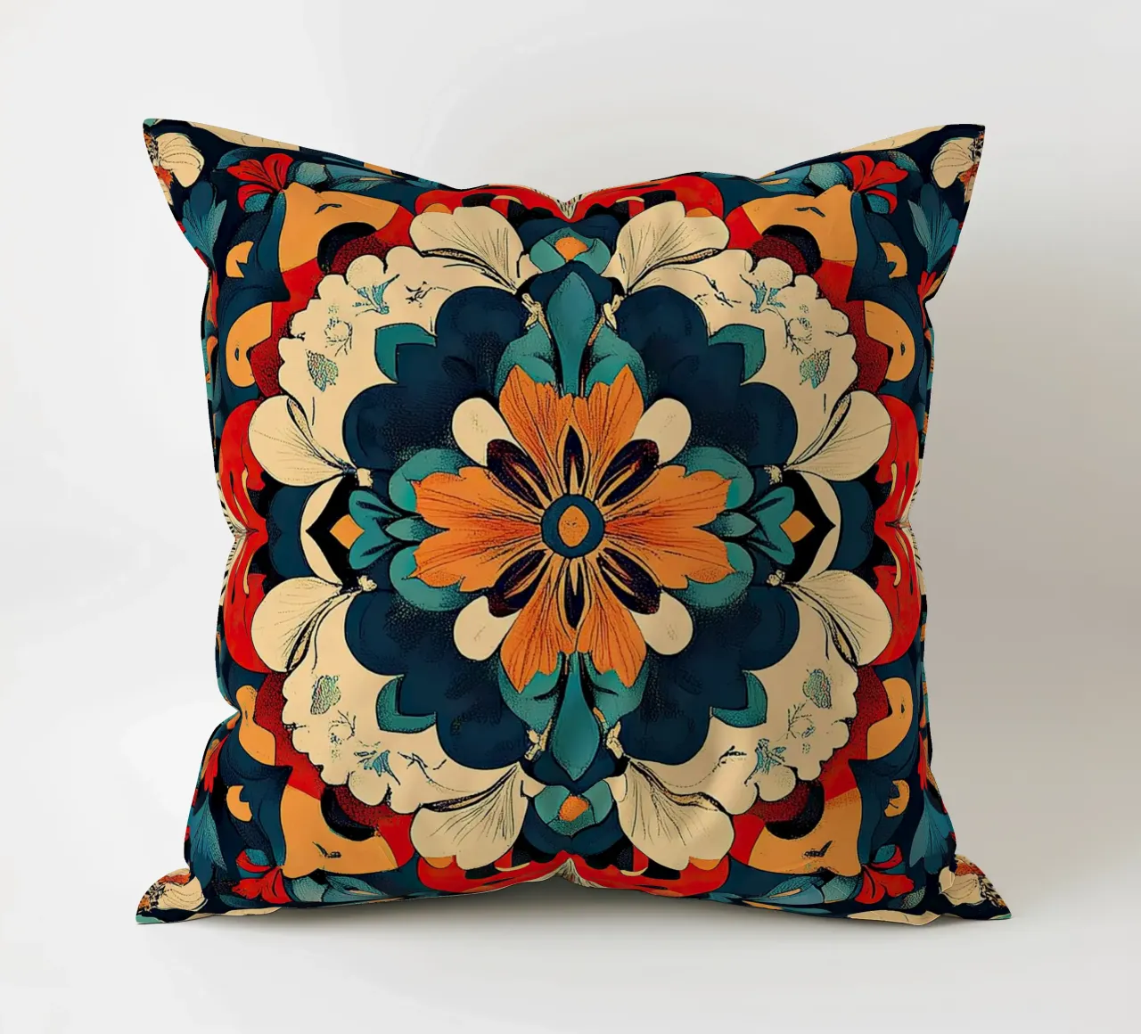 Radiance in Full Bloom cuscino da Artful Bloom