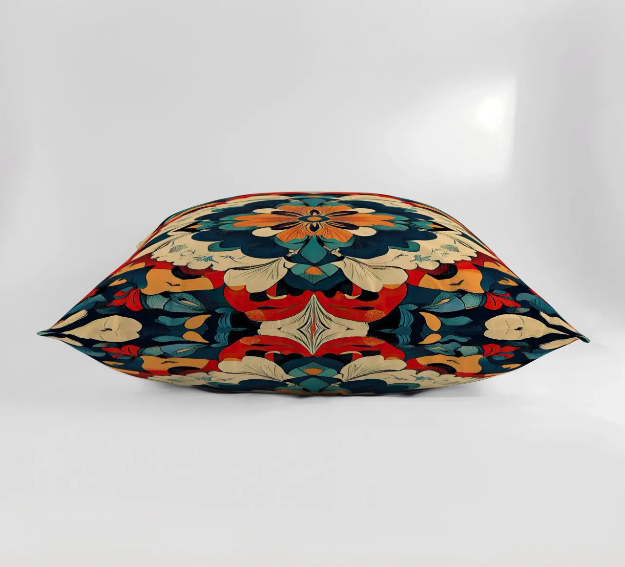 Radiance in Full Bloom decorative cushion by Artful Bloom
