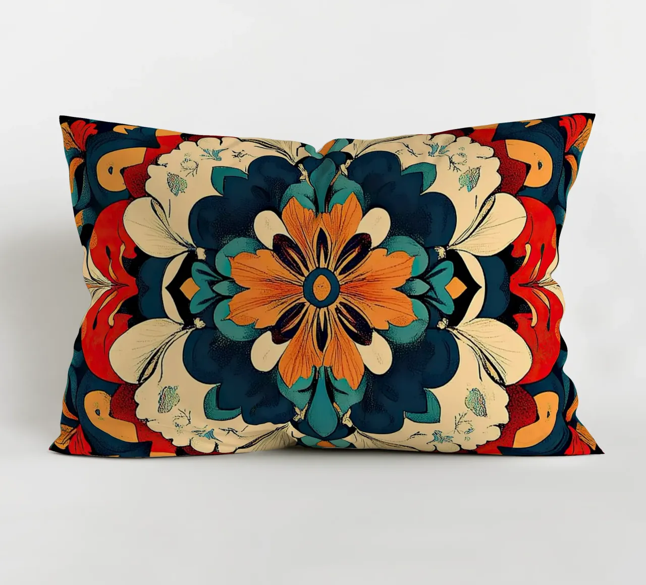 Radiance in Full Bloom decorative cushion by Artful Bloom