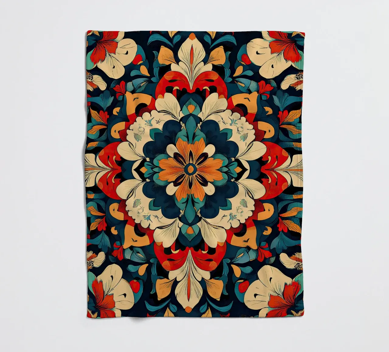 Radiance in Full Bloom coperta in pile da Artful Bloom